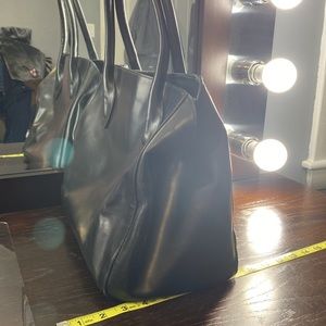 Black leather classic Furla handbag. ALL OFFERS CONSIDERED